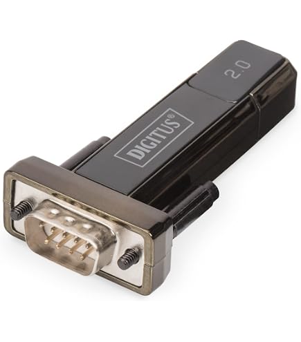 Amazon.com: DIGITUS USB to Serial Adapter - RS232 Converter - USB